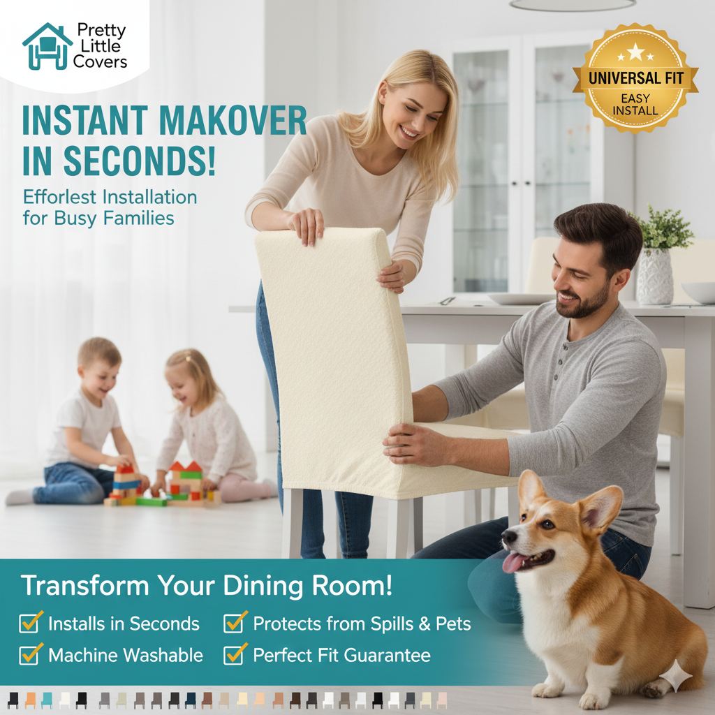 PrettyGuard - Cubiertas elásticas impermeables para sillas