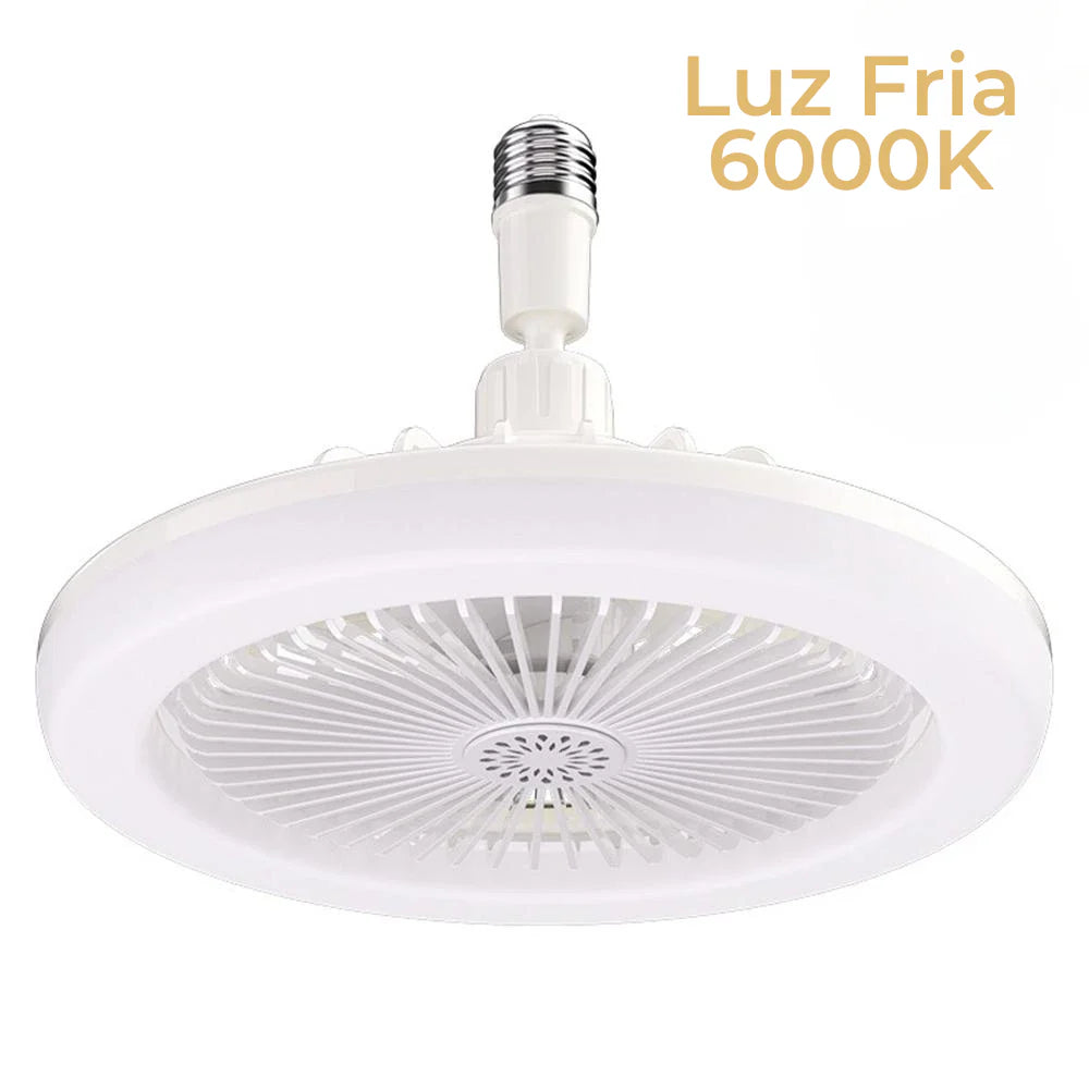 Lámpara LED con Ventilador